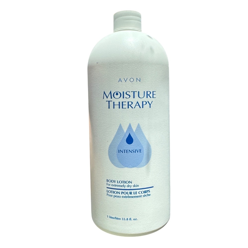 VTG AVON MOISTURE THERAPY INTENSIVE HEALING & REPAIR 33.8 OZ‎ LOTION (NO PUMP)